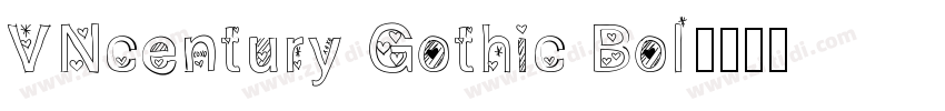 VNcentury Gothic Bol字体转换